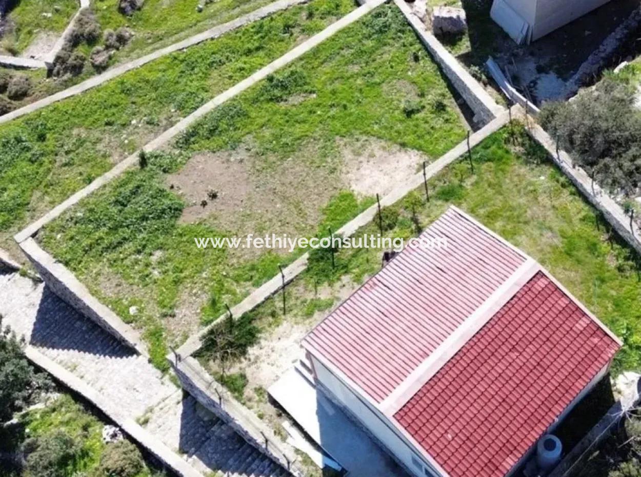 2100M2 Vorgefertigtes Dorfhaus Mit Meerblick Zum Verkauf Im Dorf Söğüt, Marmaris