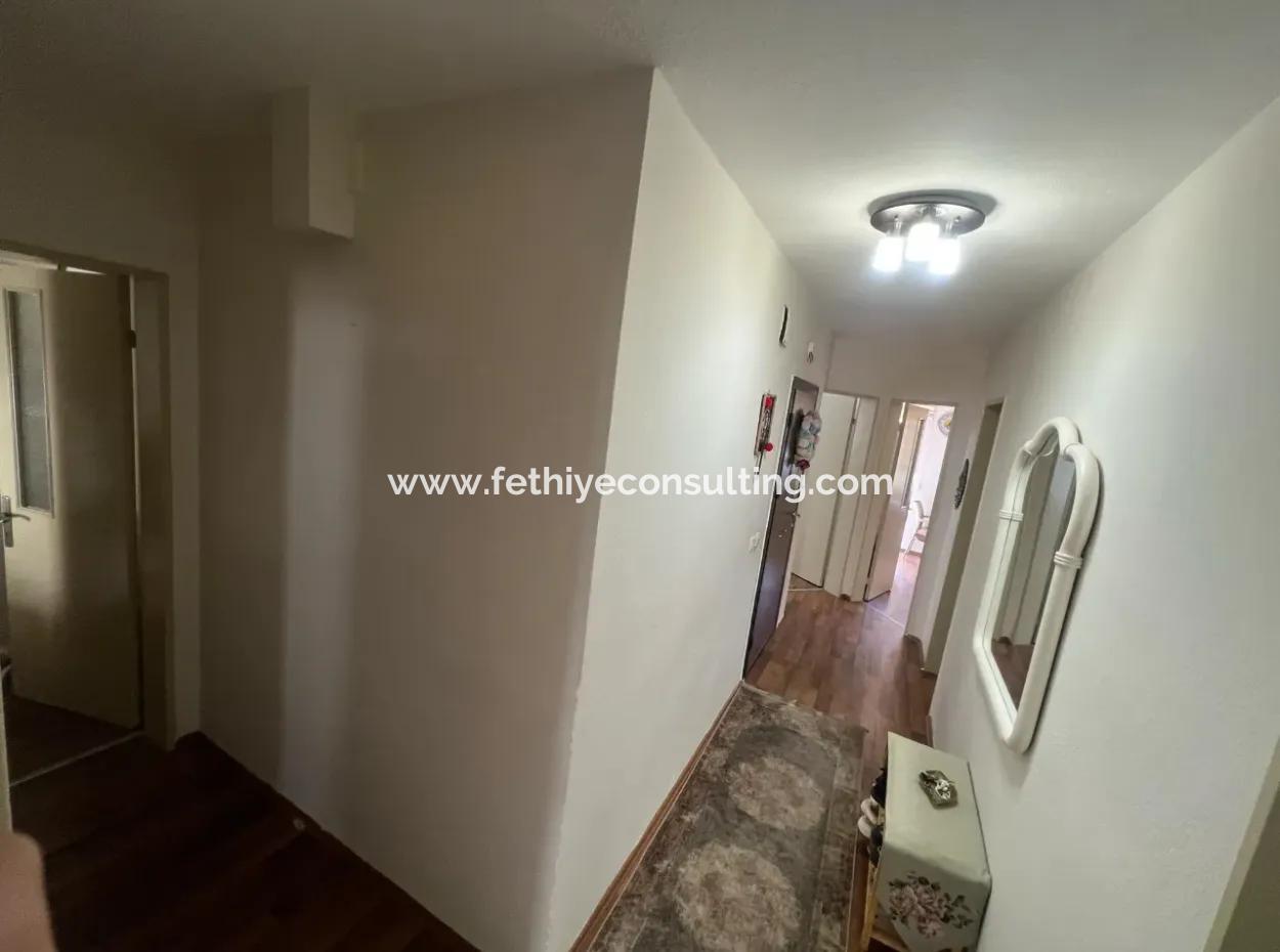 Marmaris Zentrum 3 Zimmer 1 Wohnzimmer Küche 140M2 Arakat Wohnung Zum Verkauf Ganz In Der Nähe Des Meeres