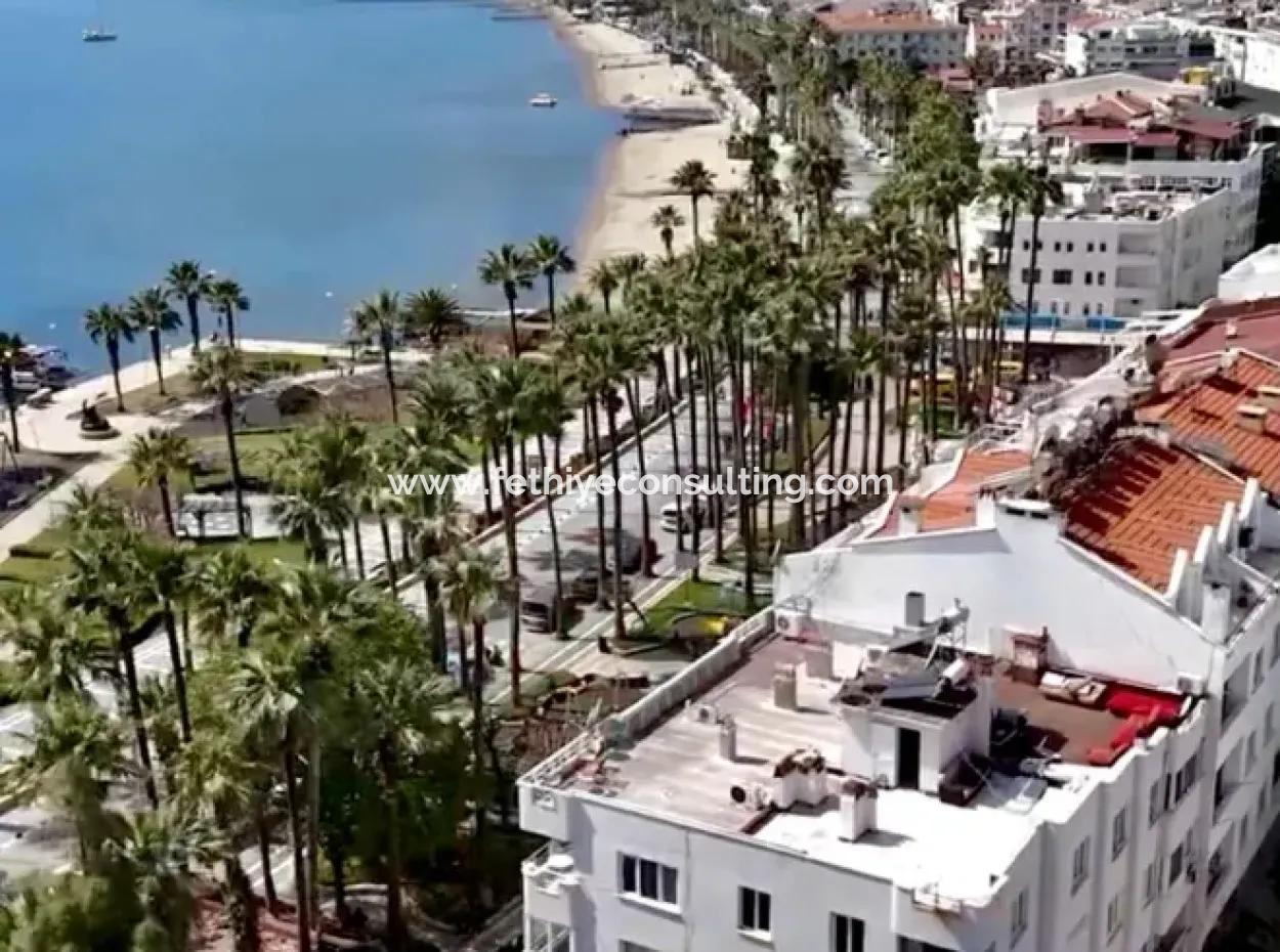 2 Zimmer 1 Wohnzimmer 106M2 Villa Wohnung Zum Verkauf In Herrlicher Lage Am Meer Im Zentrum Von Marmaris