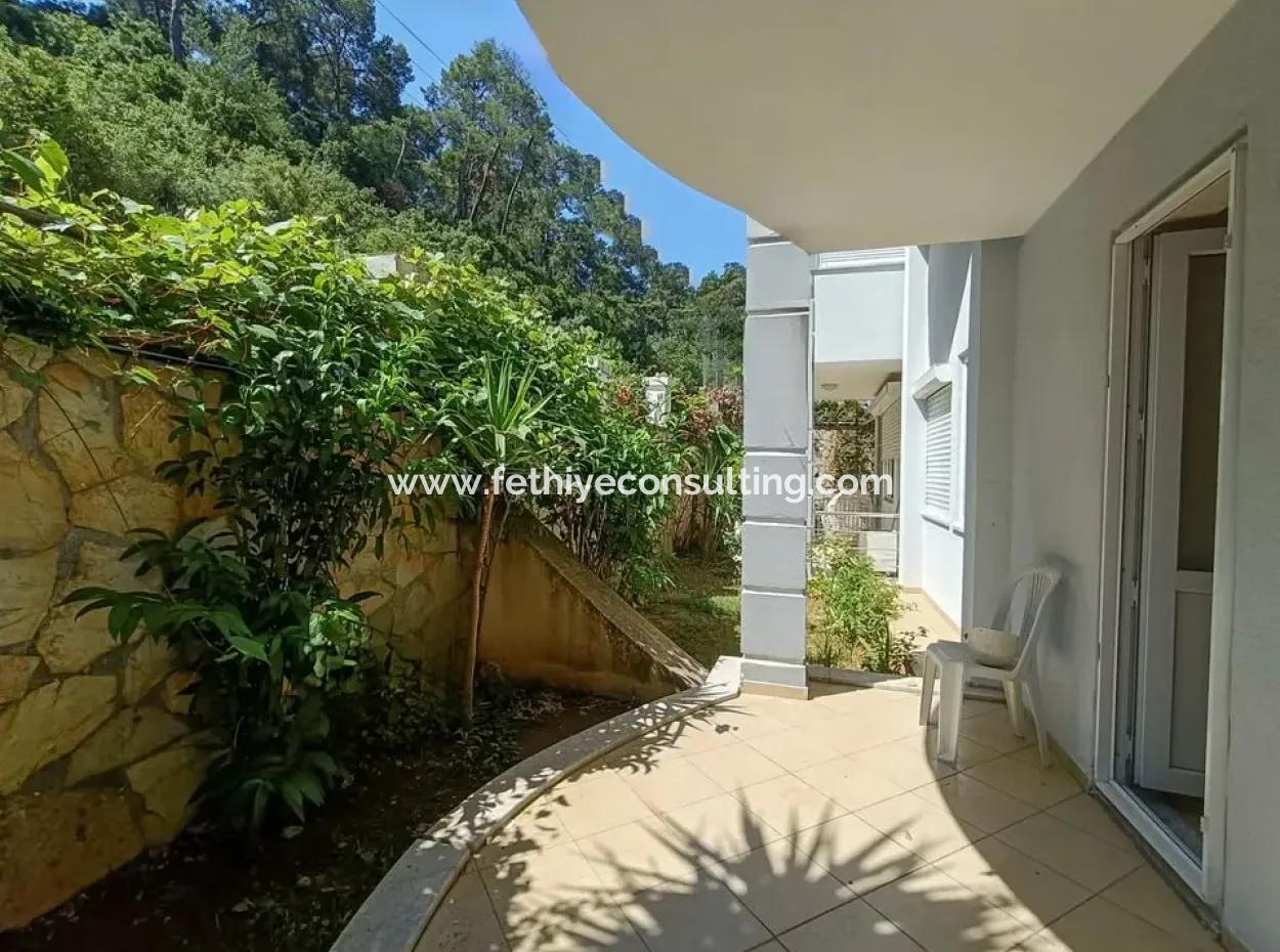 3 1 Garten-Maisonette-Wohnung Zum Verkauf In Beldibi Im Stadtteil Marmaris In Einem Komplex Mit Blick Auf Die Natur Swimmingpool
