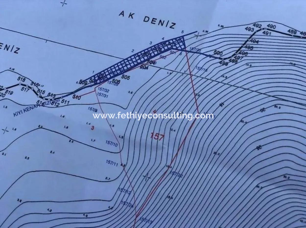 Das Land Zum Verkauf Von Marmaris In Der Nähe Des Meeres Grundstück Hotels, Marina, Yacht Club Land 4000 M2