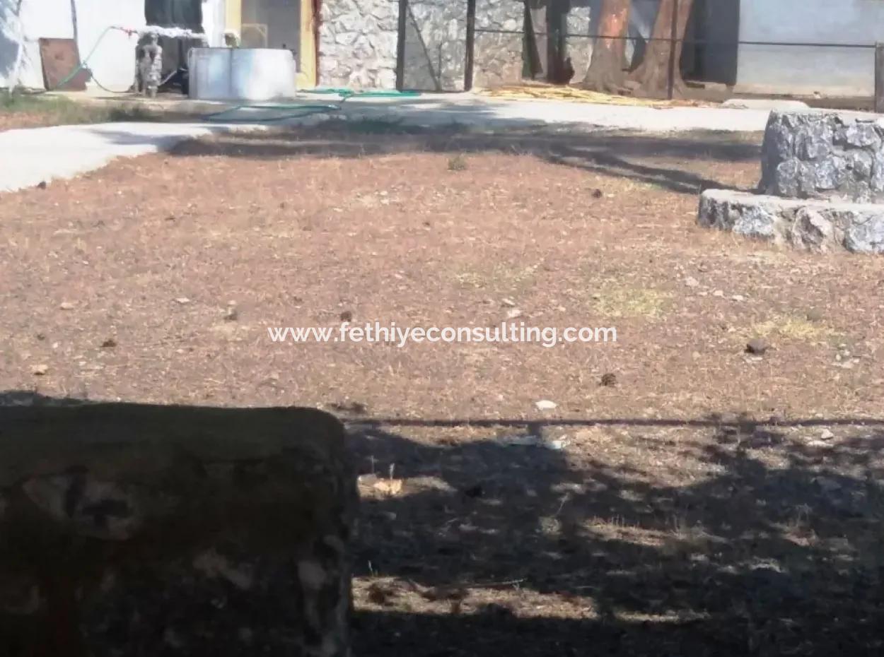 Built On A Plot Of 7000M2 In Marmaris, 8 Room Ranch House Pool