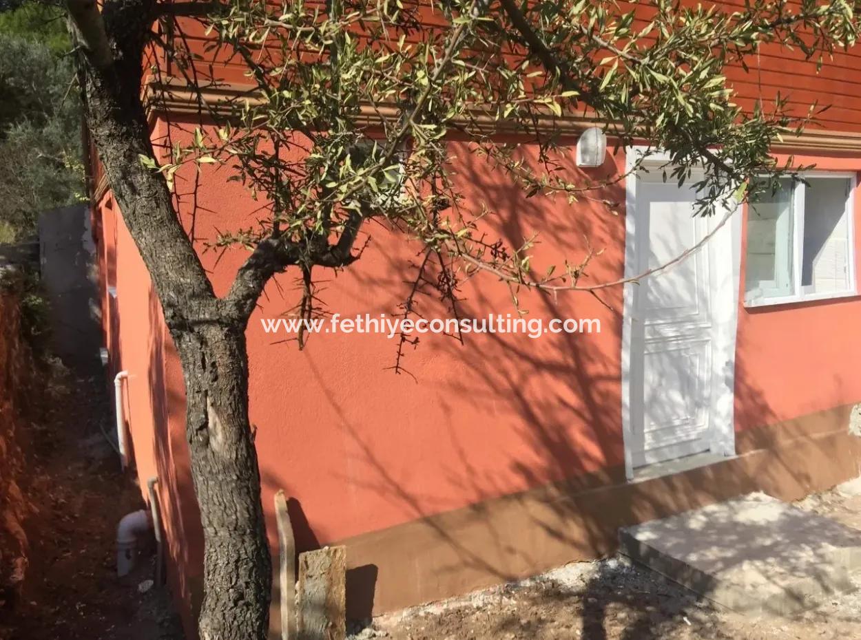 Apartment For Sale In Turgut Village, Both In The Workplace And On The Street For Sale 1 Rooms 1 Living Room