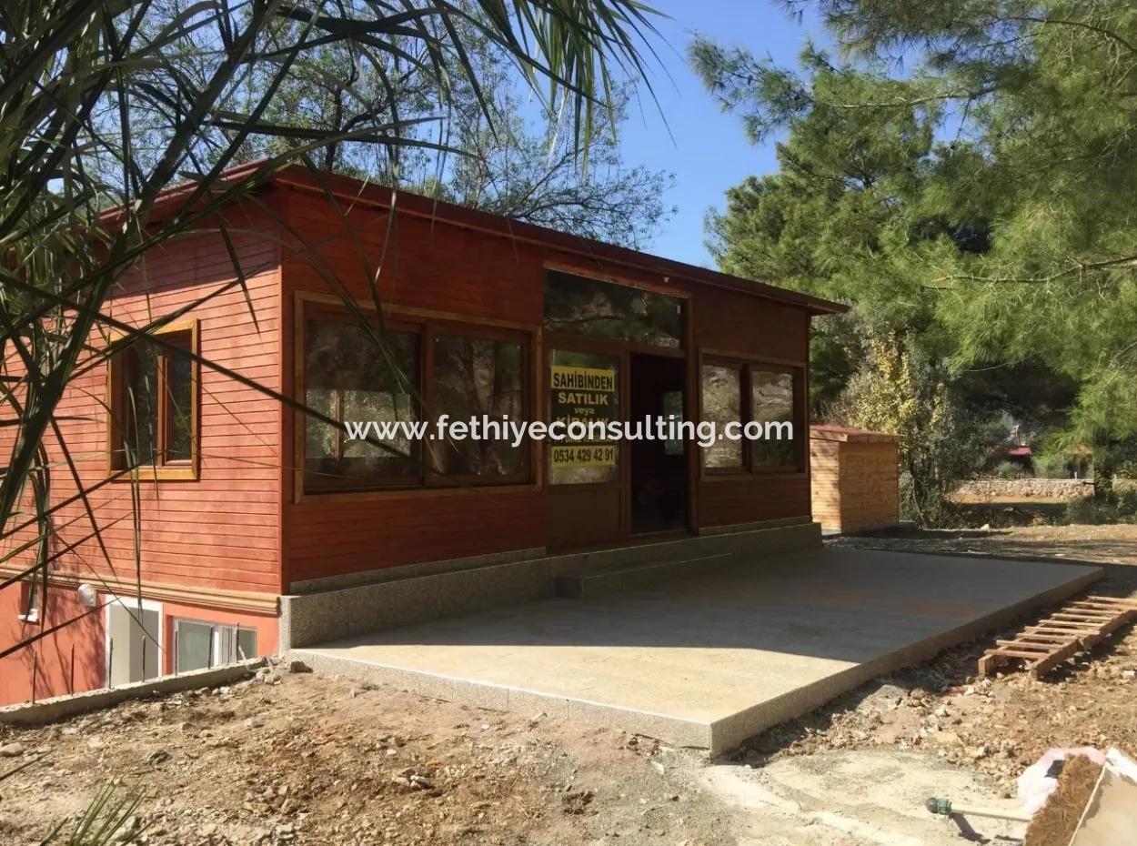 Apartment For Sale In Turgut Village, Both In The Workplace And On The Street For Sale 1 Rooms 1 Living Room