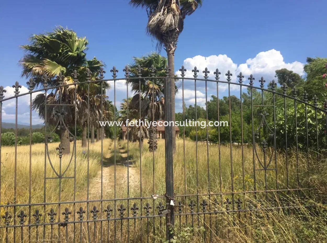 Amazing Farm For Sale In Mugla Gokova Bay, Built On 26000M2Arsa