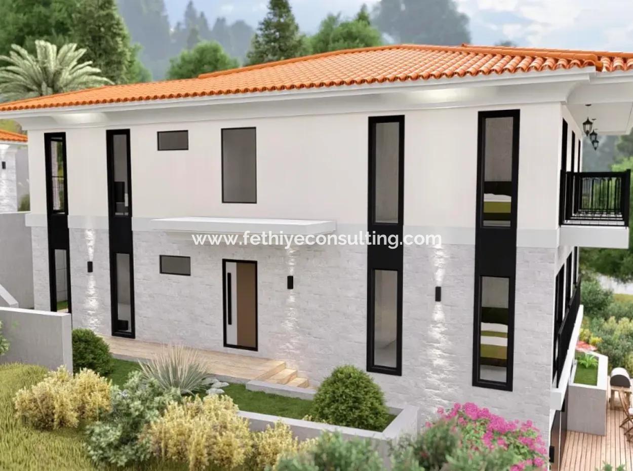 Boutique Hotel For Sale With 20 Rooms Infinity Pool With Forest View In Atakoy, 7 Km From Akyaka, Mugla