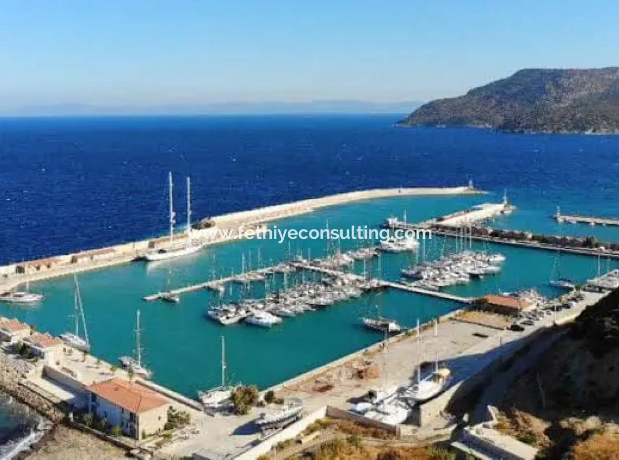 Camping And Caravan Parking For Sale By The Sea Close To Datça Karaköy Port