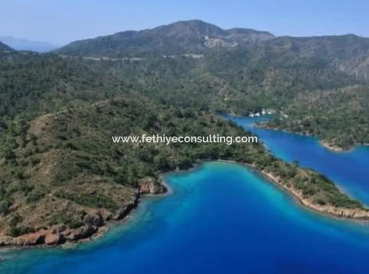 Seaside 4500M2 Suitable Land For Sale In Alavara Neighborhood Of Datça District
