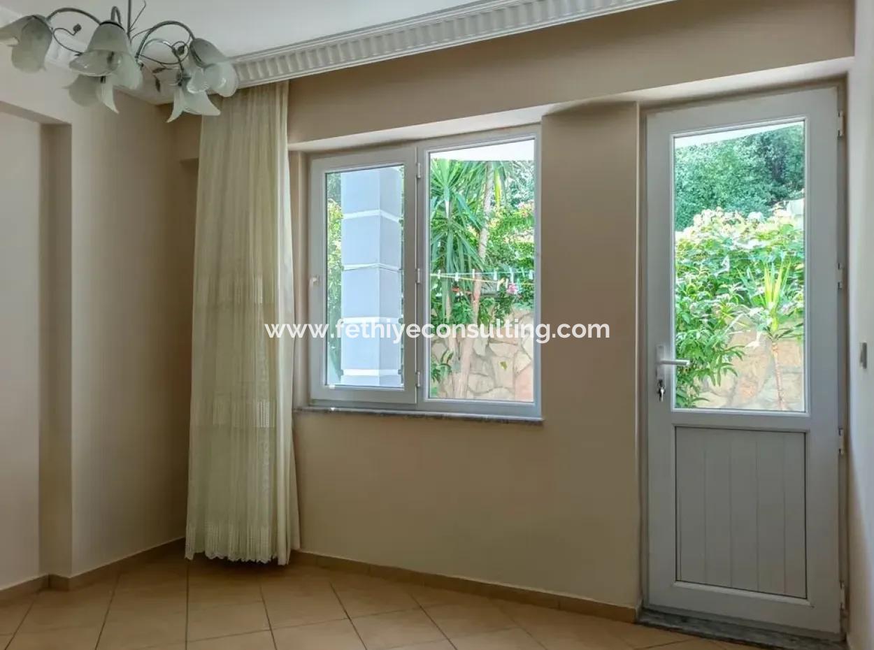 3 1 Garden Duplex Apartment For Sale In Beldibi Neighborhood Of Marmaris District In A Complex With Nature View Swimming Pool