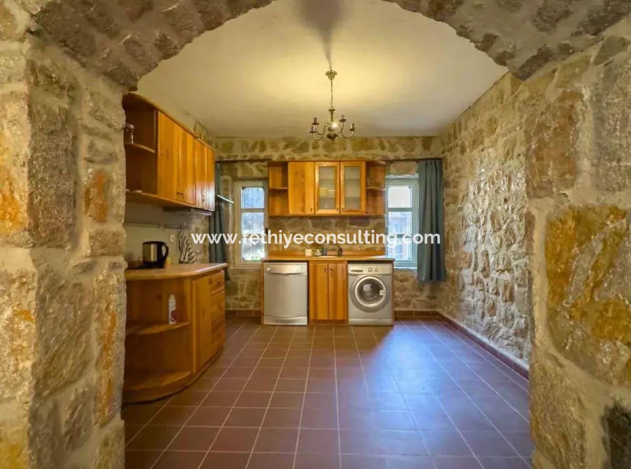 4 1 Stone Villa For Sale In A Fully Detached 150M2 Plot In Old Datca Village