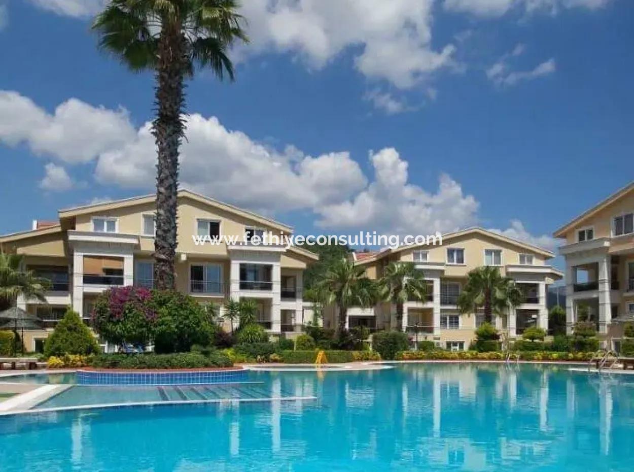 3 1 Furnished-Unfurnished Flat For Rent In Camiavlu Neighborhood Secure Site With Pool