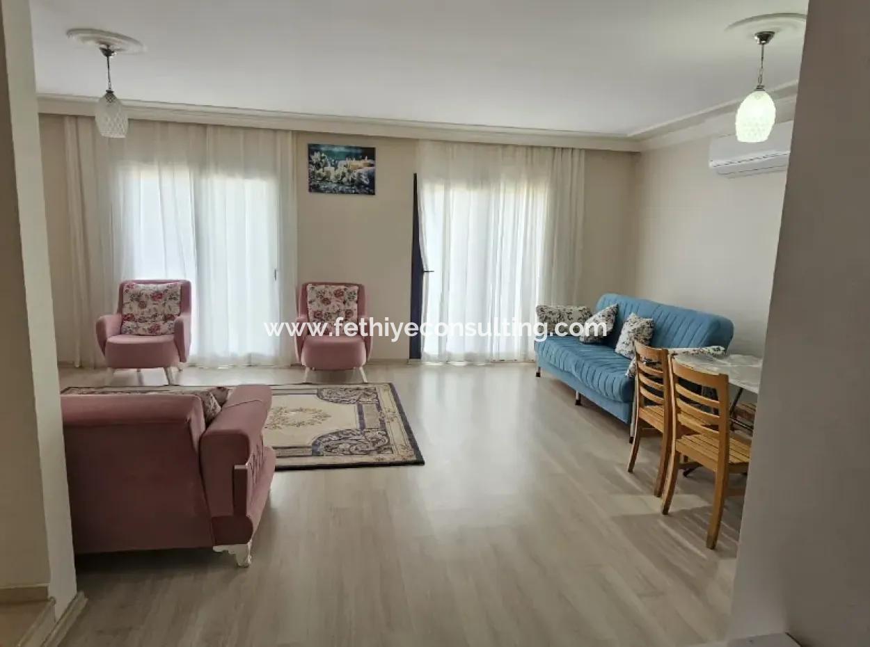 Beldibi Neighborhood 2 1 Reverse Duplex Furnished Flat For Rent