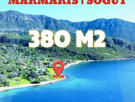 A 380M2 Land For Sale By The Sea In Söğüt Neighborhood Of Marmaris District From A Real Estate Agent