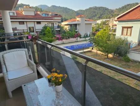 Camiavlu Neighborhood 3 1 Garden Duplex Flat With Pool For Sale