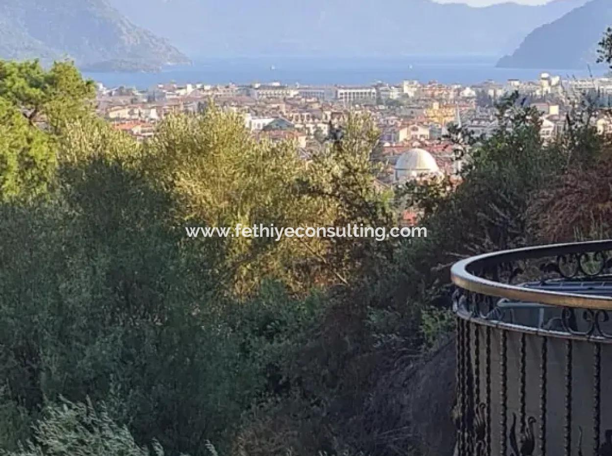 Marmaris Armutalan Mevkiinde Tam Müstakil Bahçeli Havuzlu Satılık Villa