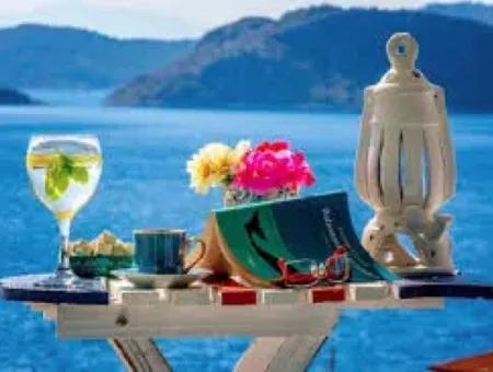 Emlakçıdan Marmaris Söğüt Köyünde Denize Sıfır 290M2 Satılık Tarla